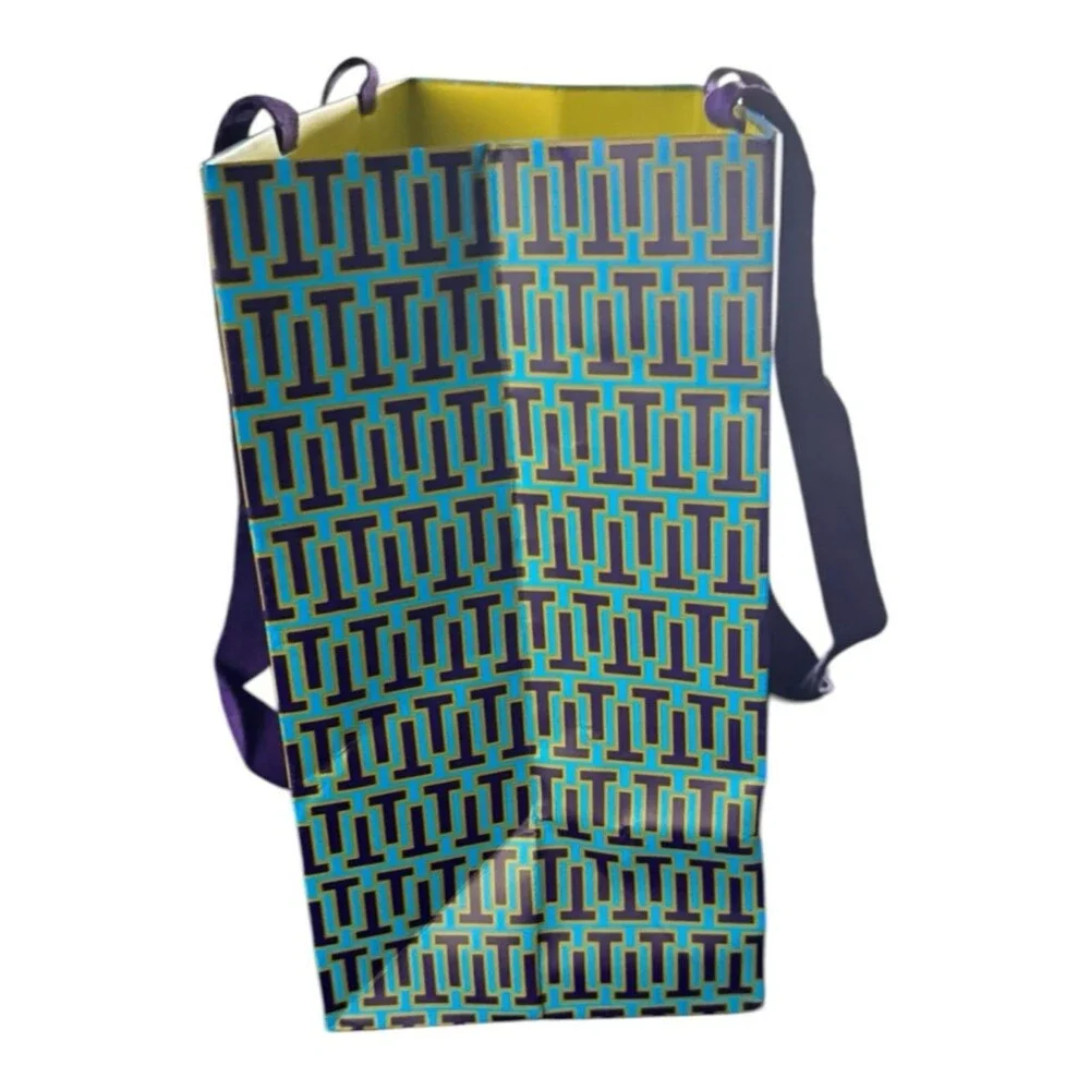 Tory Burch Multicolor Geometric Gift Bag & Box Set